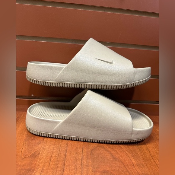 Nike Light Gray Slide Sandals main image 6